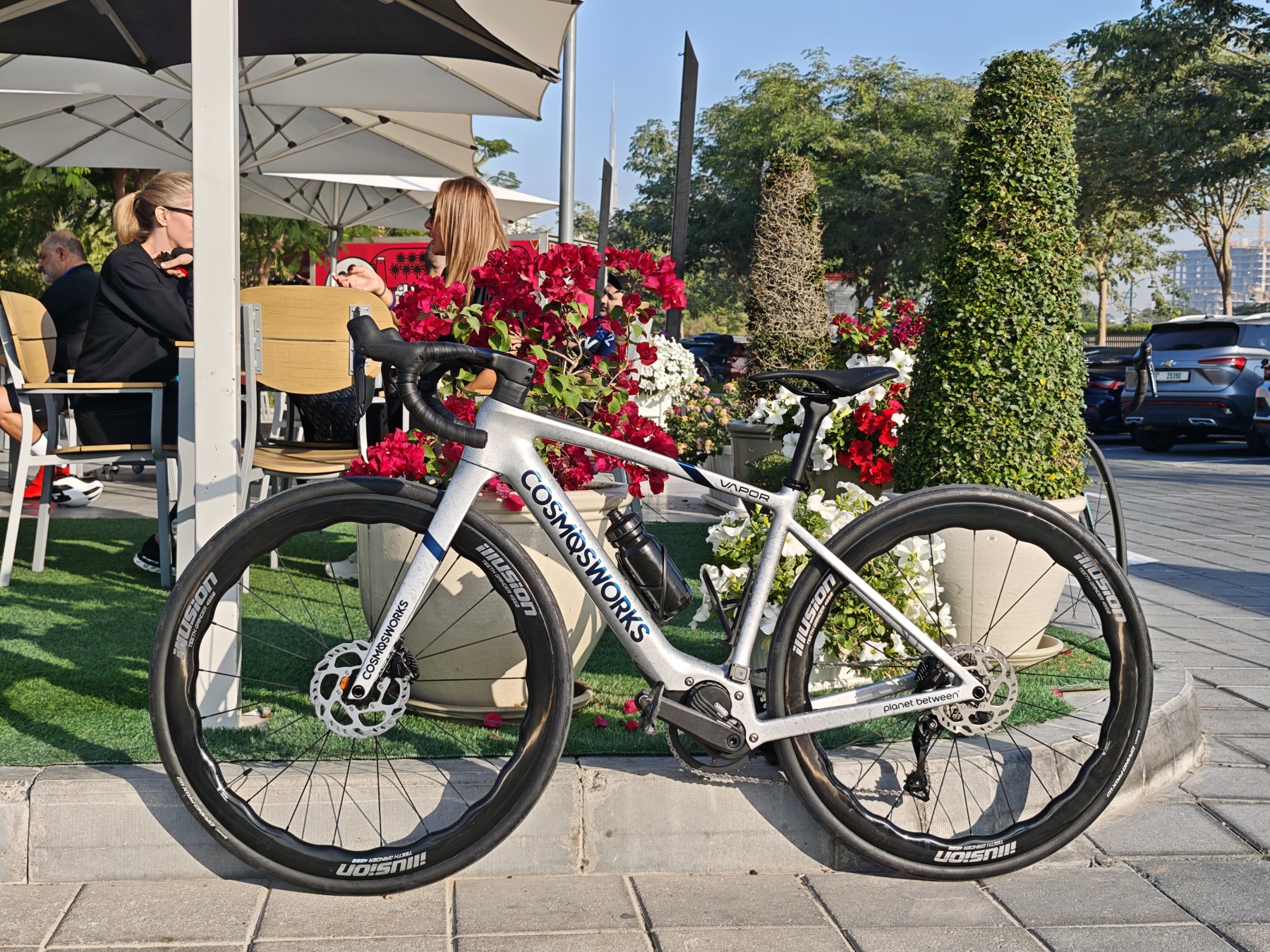 VAPOR at Nad Al Sheba cycling track